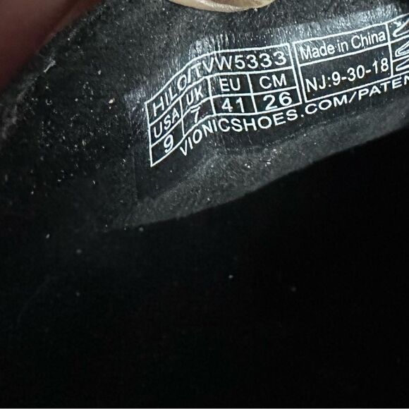 Vionic Hilo Loafer Womens 9 Flats Black Suede Leather Slip On Shoes Honor - Picture 6 of 7